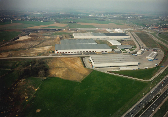 Grâce-Hollogne. Bierset. Vues aériennes.