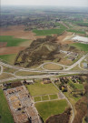 La Louvière. Houdeng-Aimeries. Canal à 1350 T, site du pont-canal, traversée de Bracquegnies.