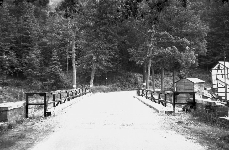 Wanne. Pont sur la Salm, route n° 28.