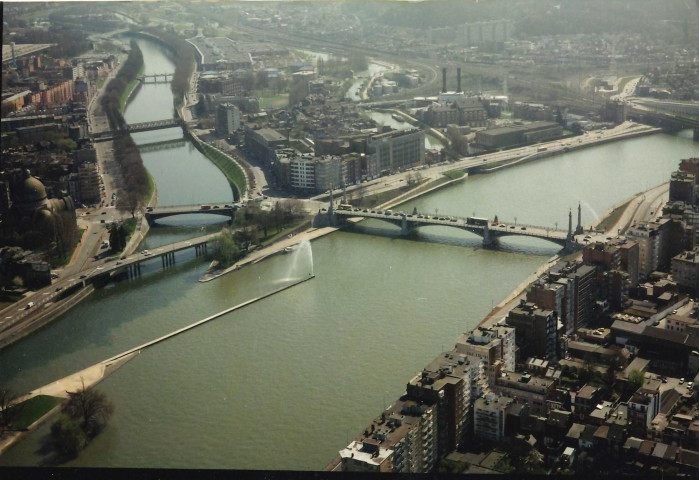 Liège. Fétinne. Confluent Ourthe-Meuse à Fétinne.