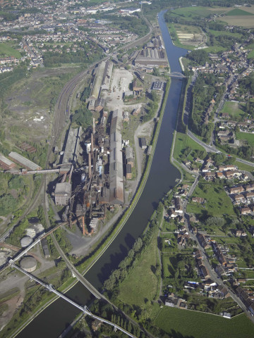 Tubize. Clabecq. Vues aériennes.