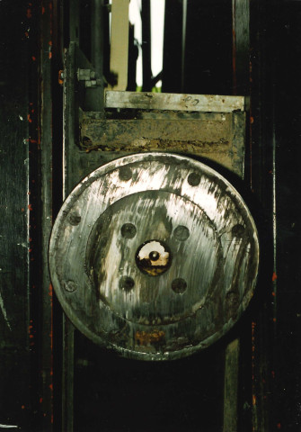 La Louvière. Strépy-Thieu. Accident à l'ascenseur.