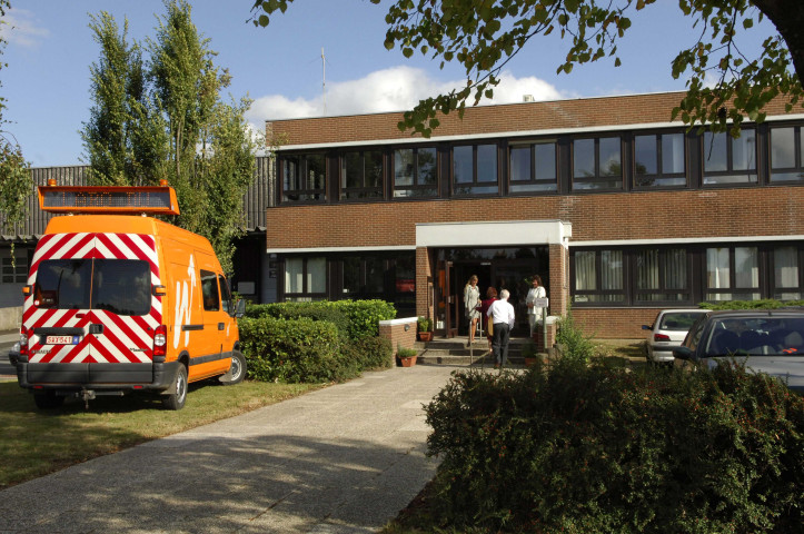 Soignies. D113. Laboratoire des routes de la régie des routes. Journée portes ouvertes.