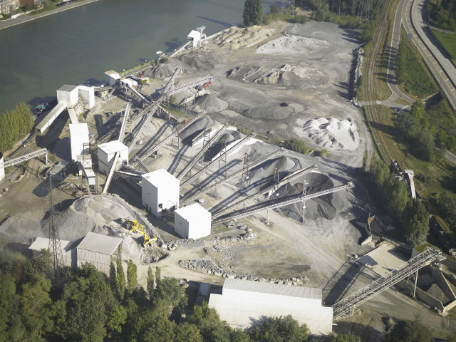 Engis. Hermalle-sous-Huy. Vues aériennes.