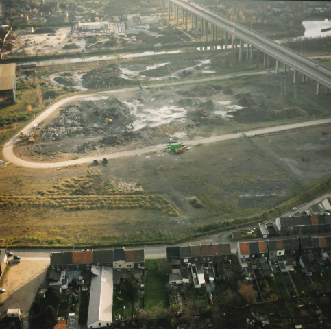 Chatelet. Châtelineau. Zone portuaire. Le Trieu-Kaisin.