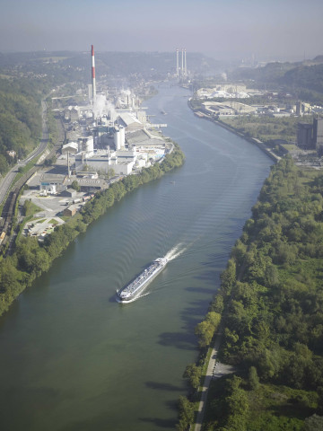 Engis. Vues aériennes.