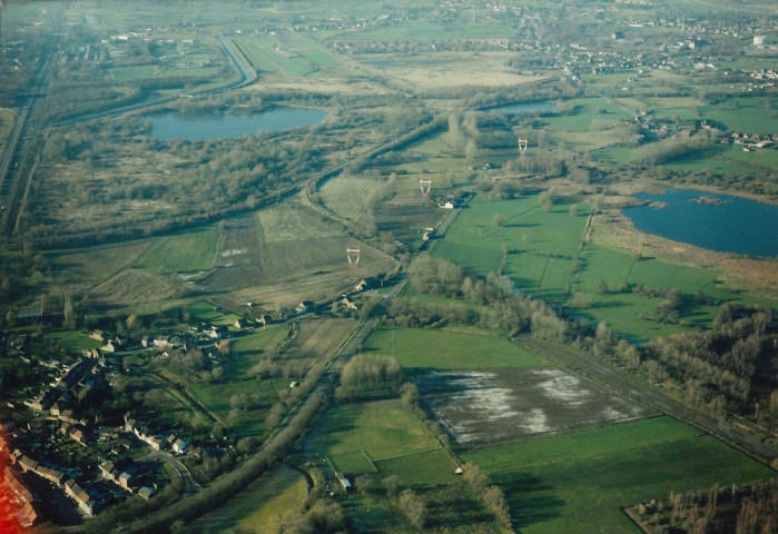 Saint-Ghislain. Baudour. Centre d'enfouissement de produits de dragage.