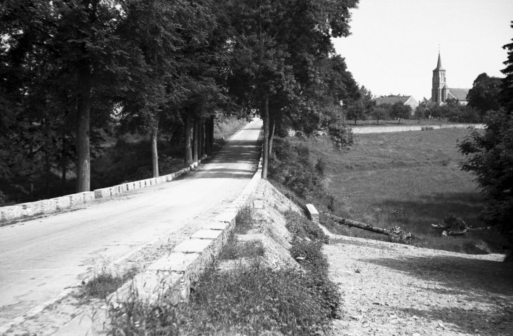 Terwagne. Pont sur la Bonne.