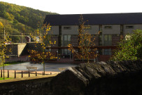 Dinant. Bouvignes-sur-Meuse. Habitations sociales.