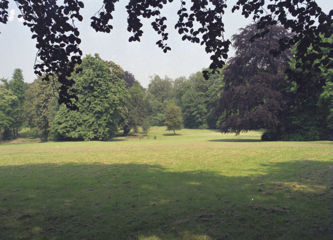 Jumet. Aménagement du parc Bivord, rue Watelaer.