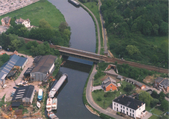 Sambre, pont-rails 8.