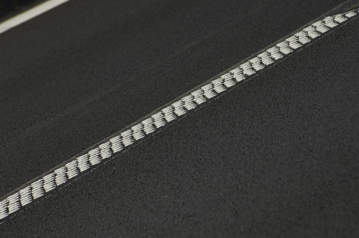 Esneux. Tilff. Essais de marquage au sol.