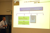 Namur. Jambes. SRWT. Visite de M. le ministre André Antoine.