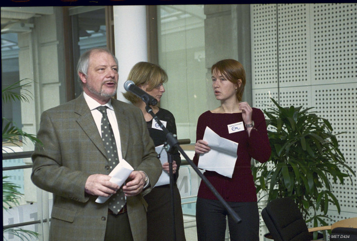 Namur. CAMET. Inauguration du centre de documentation sur la mobilité.