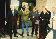 Le Roeulx. Ascenseur de Strépy-Thieu. Inauguration.