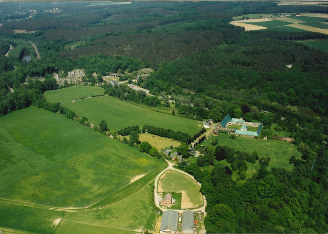 Villers-la-Ville. Projet de route de contournement du site des ruines de l'abbaye cistercienne.