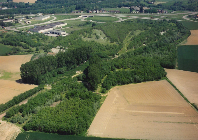 Le Roeulx. Strépy-Thieu. Site d'implentation du futur pont-canal.