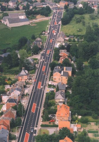 Namur. Bouge. RN91 Namur > Eghezée > Louvain.