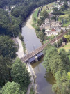 Sy. Pont ferroviaire en amont.