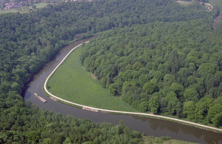 Méandre en amont de Grand-Courant.