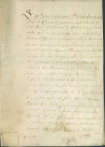 Approbation, par le Conseil provincial de Namur, du testament de Marie Agnès de Franquen.