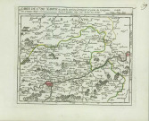 "VI. Carte du Cté. de Namur où sont les environs de Namur ; et partie du Lyegeois, où se trouve Hur." réalisée par Robert de Vaugondy.
