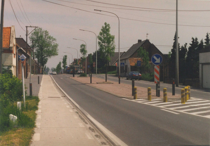 Ligne. Neutralisation bande centrale.