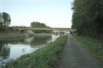 Bernissart. Pommeroeul. Canal Nimy-Blaton. Démolition du point.