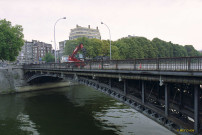 Liège. Expertise du pont de Fétinne.