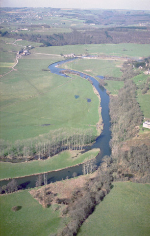 Durbuy. Grandhan. Bassin écrêteur "Chêne à Han" et "Tier de Halette".