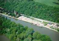 Anhée. Hun. Vues aériennes.