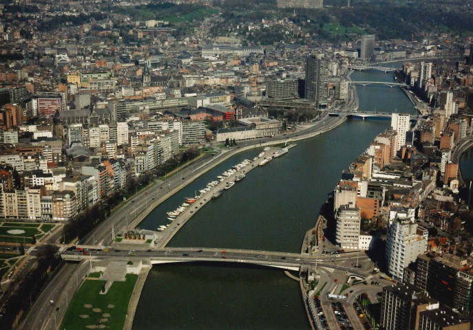 Liège. Fétinne. Confluent Ourthe-Meuse à Fétinne.