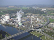 Wanze. Vues aériennes.