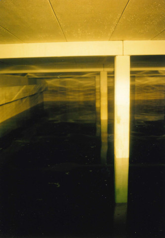 Houffalize. Complexe du barrage de Nisramont. Nouveau réservoir "Horto".