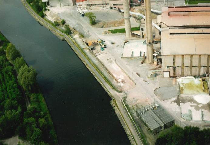 Sambreville. Auvelais. Vues aériennes.