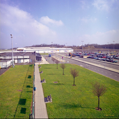 Grace-Hollogne. Aéroport de Bierset. Site du futur aérodrôme.