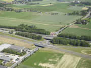 Crisnée. Sortie d'autoroute.