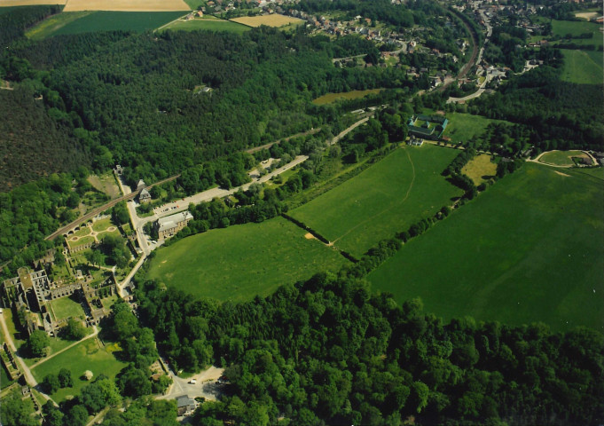 Villers-la-Ville. Projet de route de contournement du site des ruines de l'abbaye cistercienne.