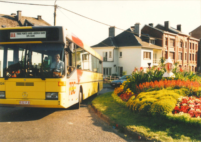 Stavelot. Rond-point 'Blanc-Moussy'.