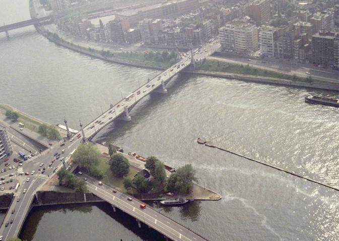 Liège. Ponts de Fragnée et du Val-Benoît.