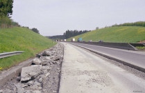 Libin. SMUID. Travaux sur les autoroutes E25 et E411. Réfection.