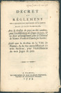 Décret et règlements sur l'organisation provisoire de la justice dans le pays namurois (14 février, 5 et 16 mars 1793).