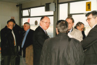 Liège et Roissy (France). Rencontre à l'aéroport de Charles de Gaulle. Signatures de partenariats entre Liège et Paris.