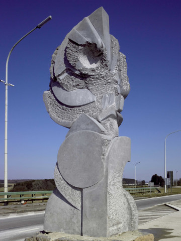 Libramont. Recogne. Giratoire.