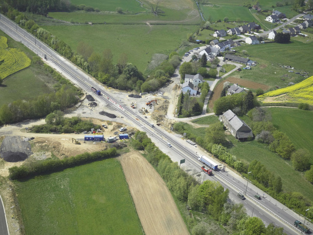 Arlon. Viville. Futur giratoire.