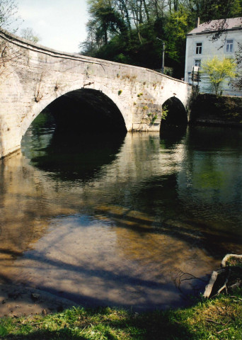 Dinant. Anseremme. Pont Saint-Jean avant les travaux de réparation et de consolidation.