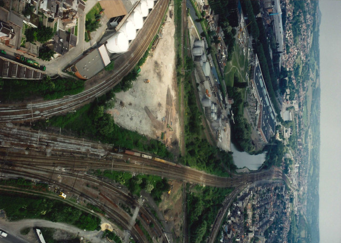 Liège. Angleur. Extension des travaux de jonction E25-E40 de Cointe vers Kinkempois et Angleur (1).