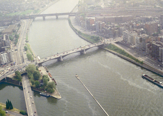 Liège. Ponts de Fragnée et du Val-Benoît.