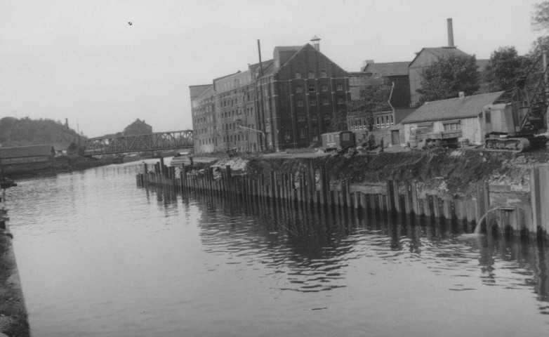 Aménagement des berges de la Sambre