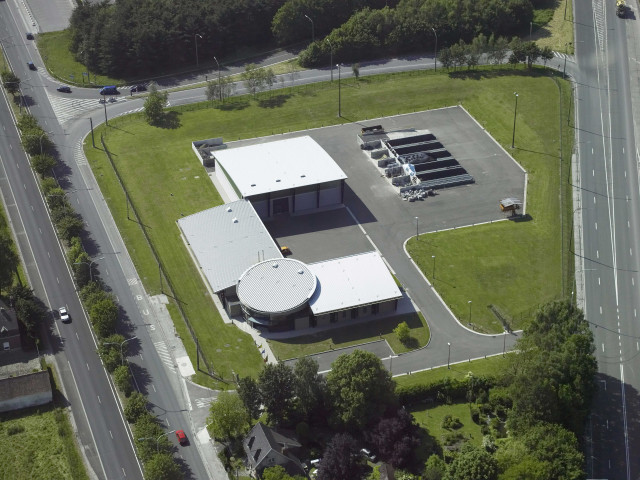 Tournai. Gaurain-Ramecroix. Régie routière D141-11. District de Tournai, Grand route, 2a.